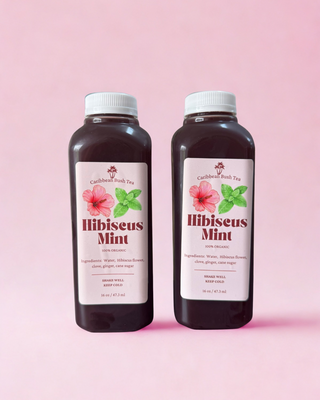 Hibiscus Mint Drink