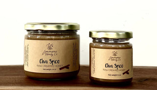 Chai Spice Raw Creamed Honey