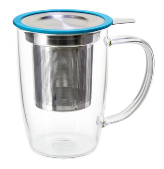 Tall Glass Tea Mug