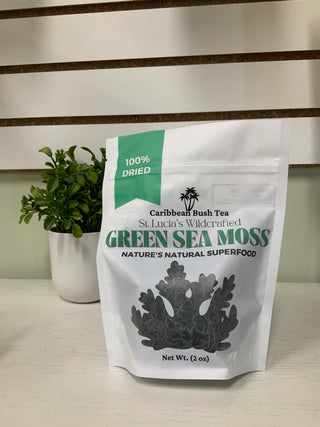 St. Lucia Dry Green Sea Moss