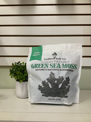 St. Lucia Dry Green Sea Moss