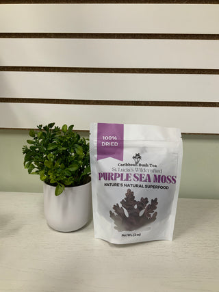 St. Lucia Dry Purple Sea Moss