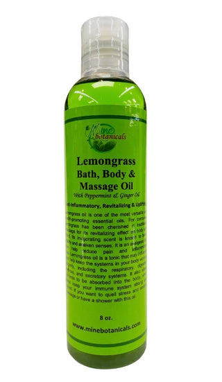Lemongrass Bath, Body & Massage Body Oil