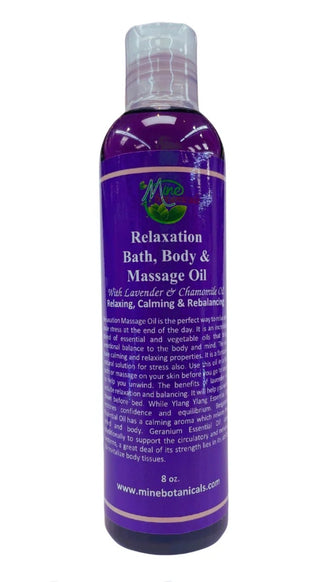 Relaxation Bath, Body & Massage Oil